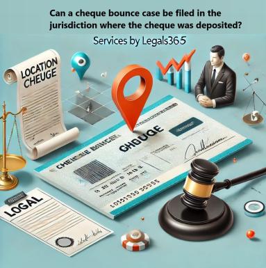 Can a cheque bounce case be filed in the jurisdiction where the cheque was deposited?