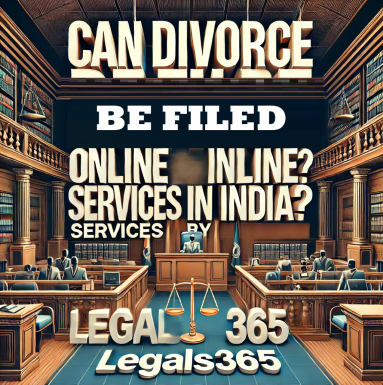 Can divorce be filed online in India?