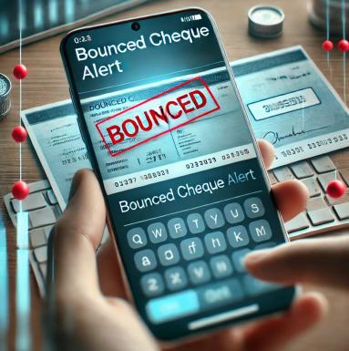 Can electronic proof, like SMS or email acknowledgment of the bounced cheque, be used as evidence?