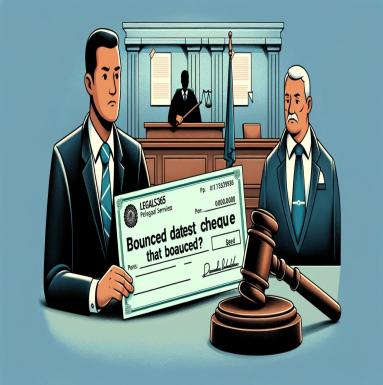 Can post-dated cheques that bounce be treated differently in court?