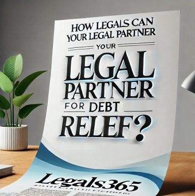 How Legals365 Can Be Your Legal Partner for Debt Relief?