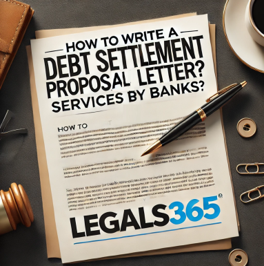 How to Write a Debt Settlement Proposal Letter to Banks?