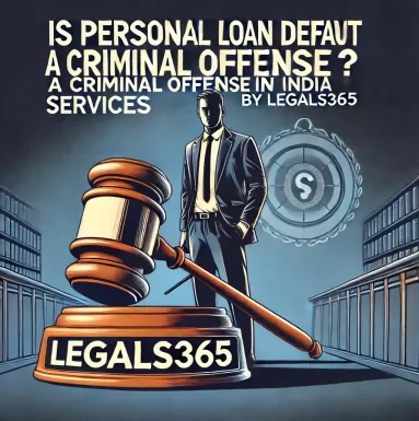 Is Personal Loan Default a Criminal Offense in India?