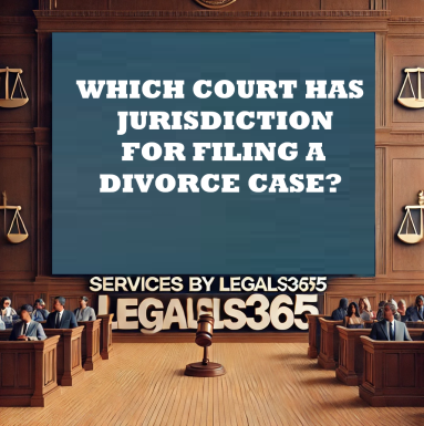 Which court has jurisdiction for filing a divorce case?