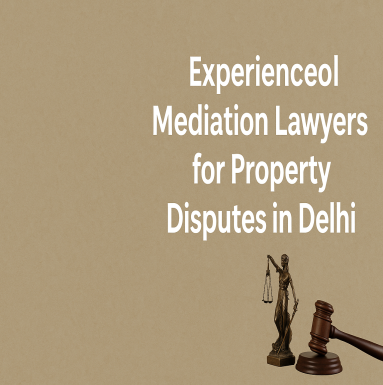 Experienced Mediation Lawyers for Property Disputes in Delhi