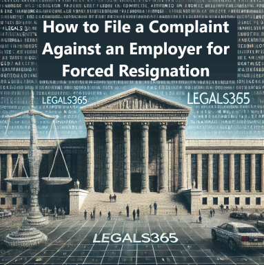 How to File a Complaint Against an Employer for Forced Resignation