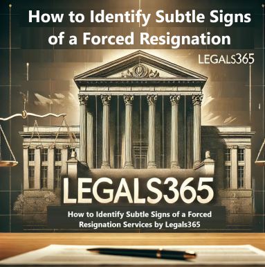 How to Identify Subtle Signs of a Forced Resignation