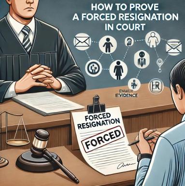How to Prove a Forced Resignation in Court