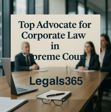 Top Advocate for Corporate Law in Supreme Court