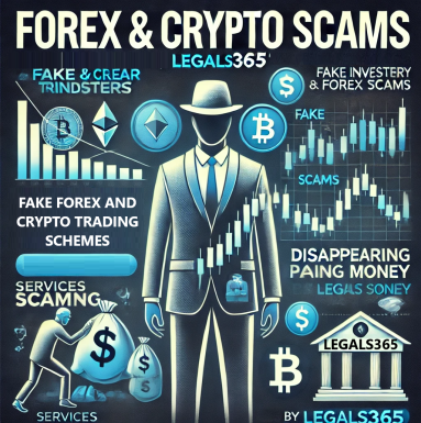 Forex & Crypto Scams – Fraudsters lure investors into fake cryptocurrency or forex trading schemes.