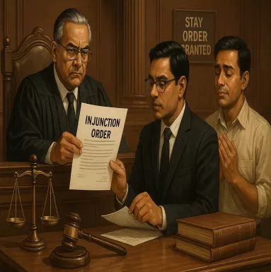 How do I get an injunction order from the court?