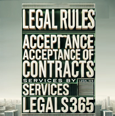 Legal Rules Regarding Acceptance of Contracts