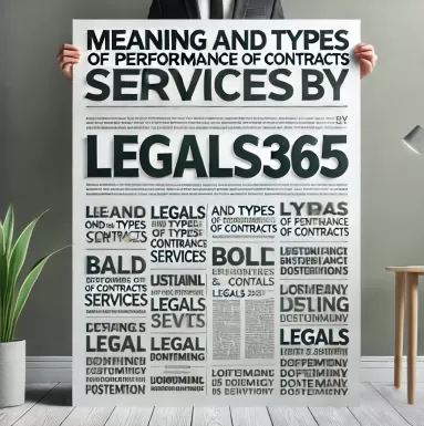 Meaning and Types of Performance of Contracts