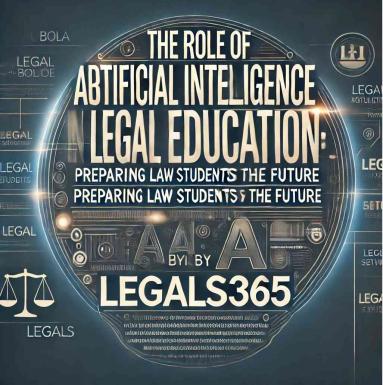 The Role of Artificial Intelligence in Legal Education Preparing Law Students for the Future