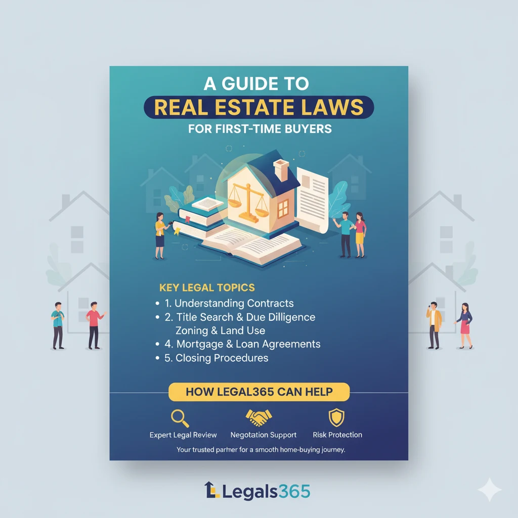 A Guide to Real Estate Laws for First-Time Buyers and How Legals365 Can Help