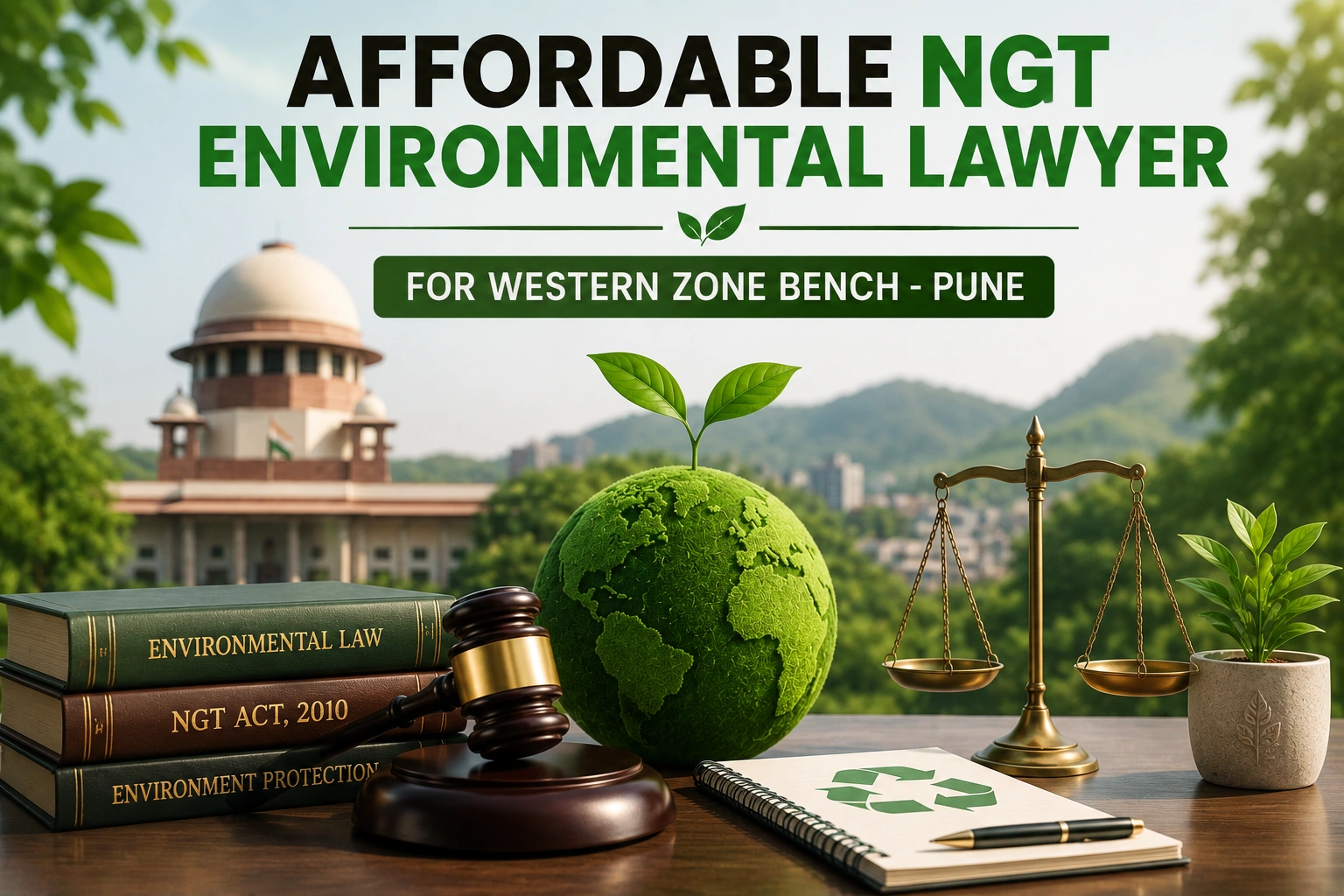 Affordable NGT environmental lawyer for Western Zone Bench - Pune