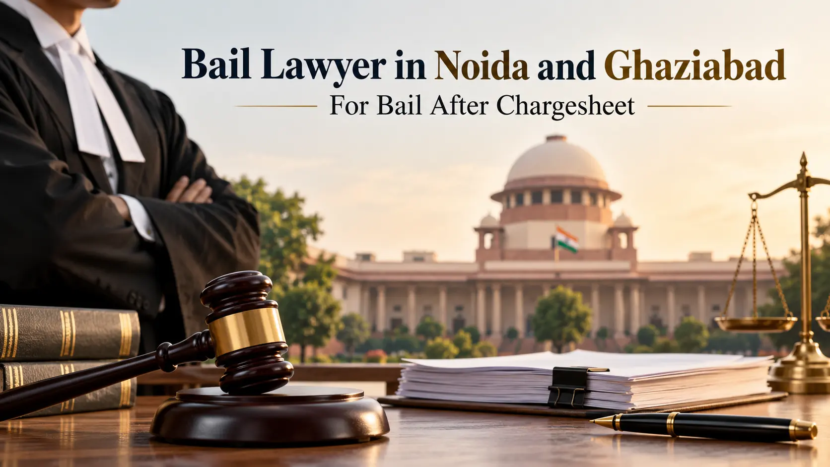 bail lawyer in Noida and Ghaziabad for bail after chargesheet