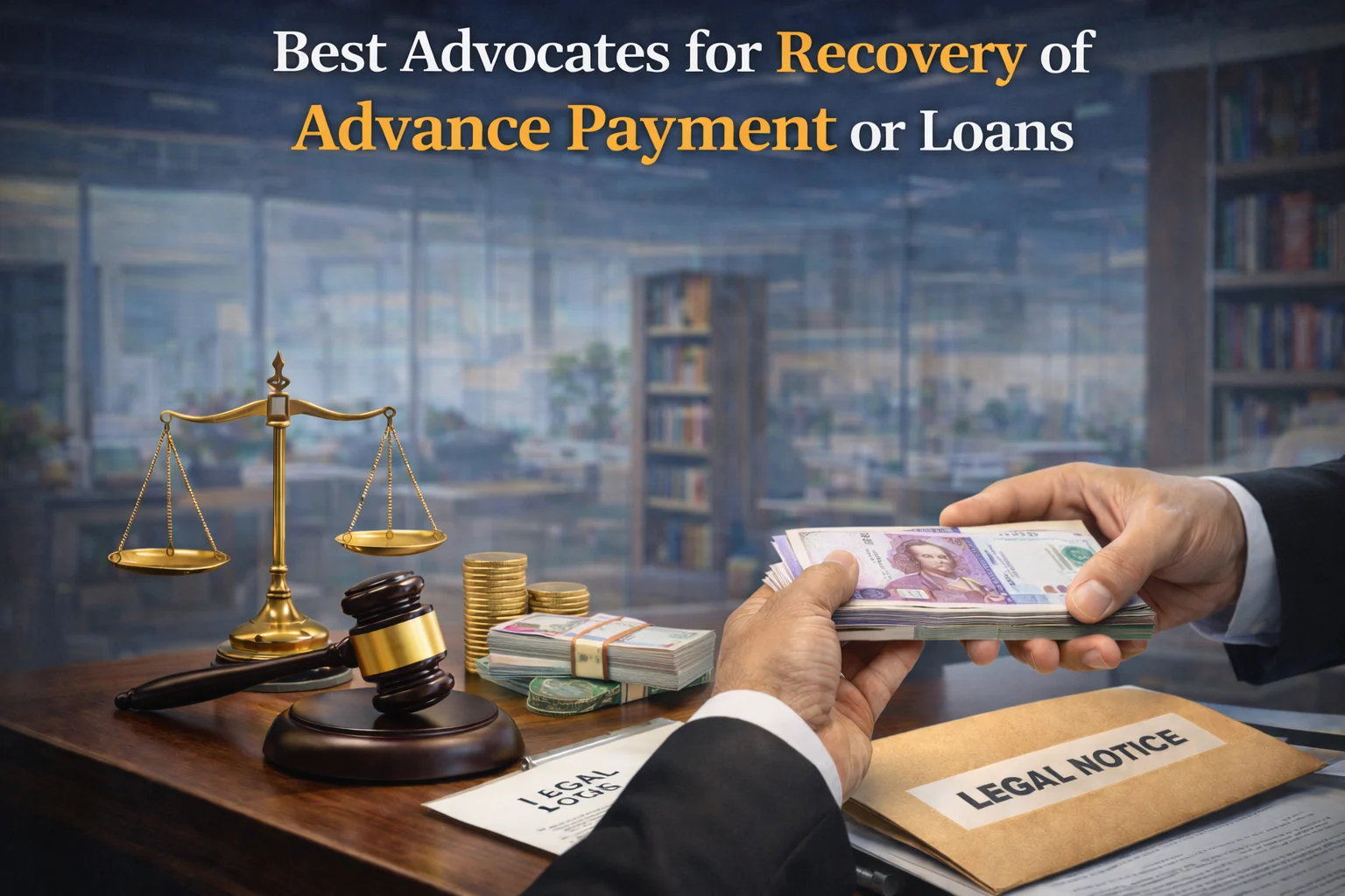 Best Advocates for Recovery of Advance Payment or Loans