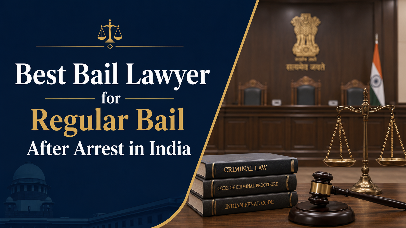Best bail lawyer for regular bail after arrest in India