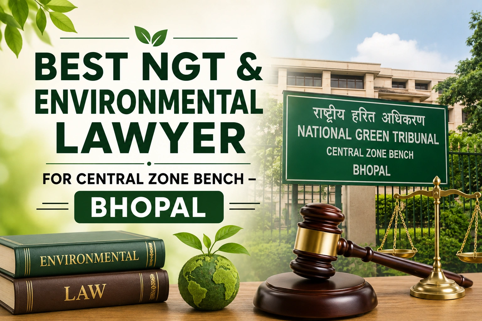 Best NGT & Envoirnmental Lawyer for Central Zone Bench - Bhopal