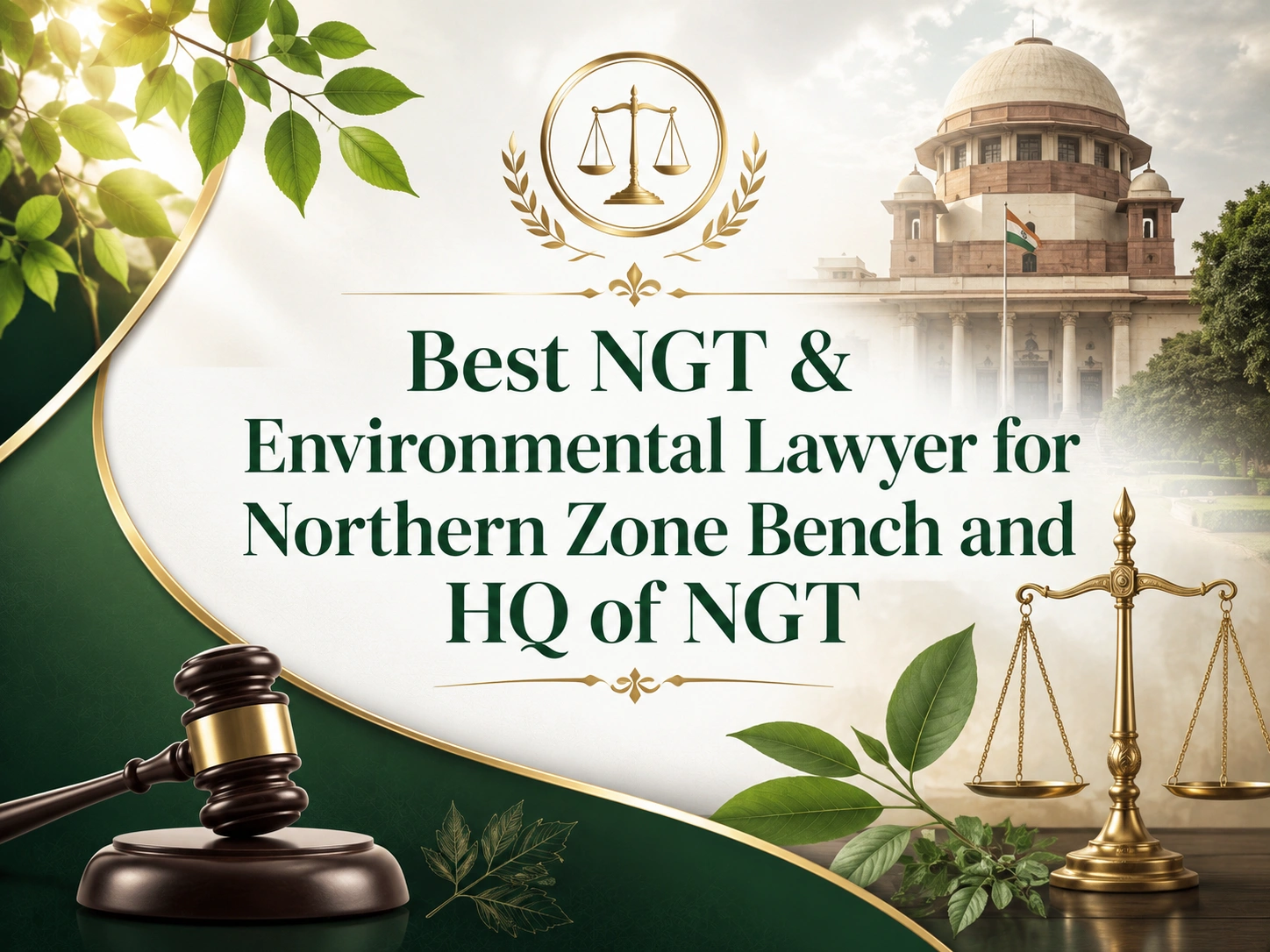 Best NGT & Envoirnmental Lawyer for Northern Zone Bench and HQ of NGT