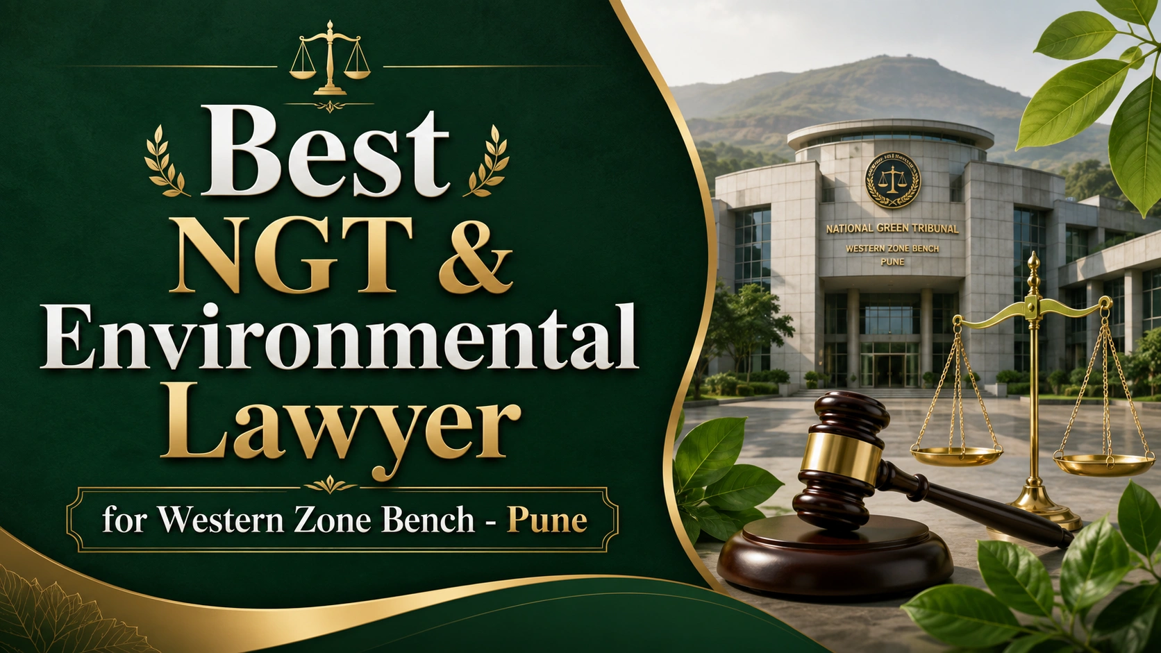 Best NGT & Envoirnmental Lawyer for Western Zone Bench - Pune