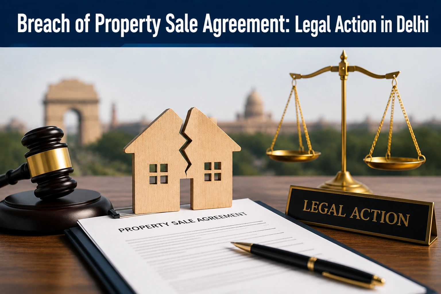 Breach of Property Sale Agreement: File a Legal Notice in Delhi