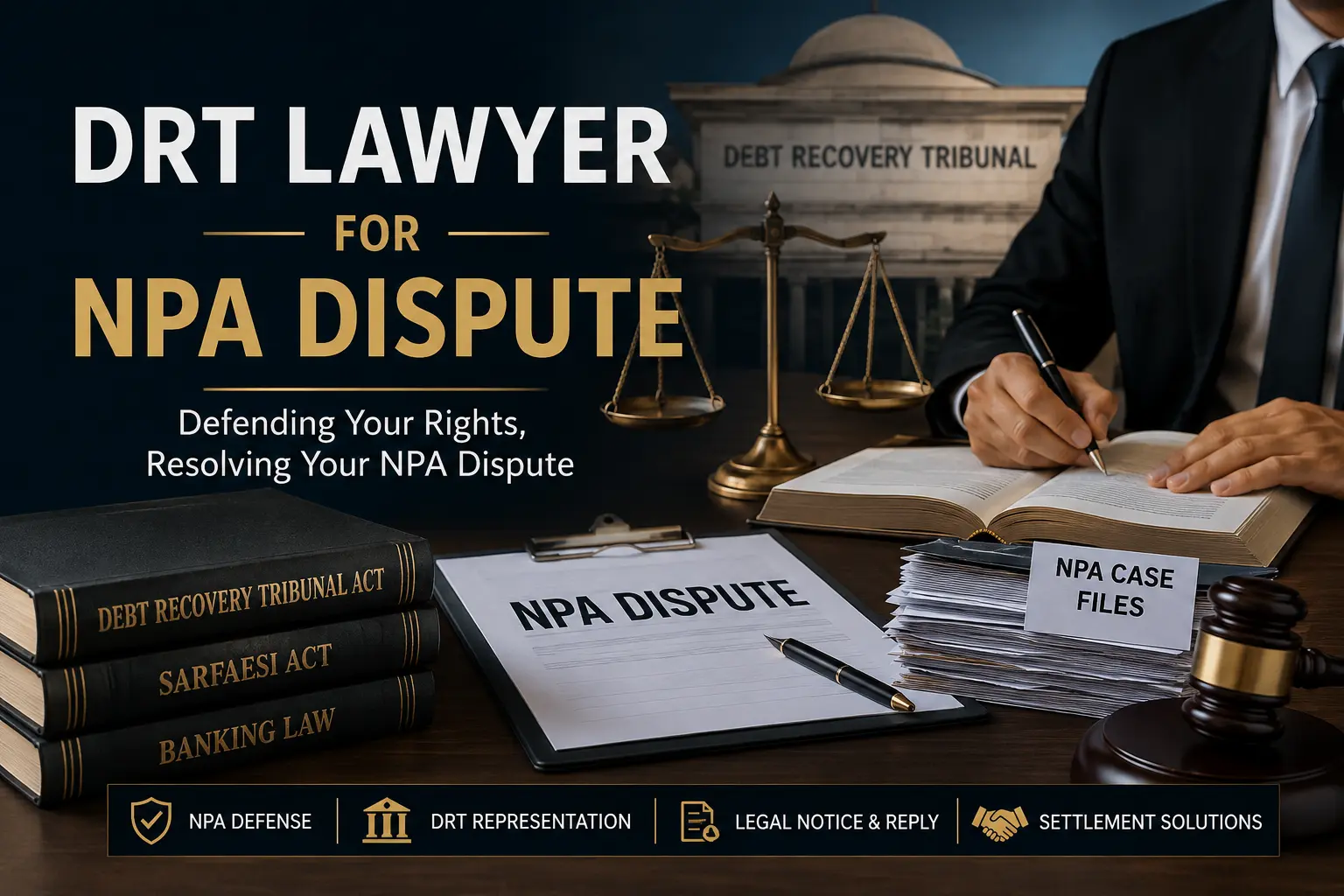 Can a DRT lawyer Help With NPA dispute?