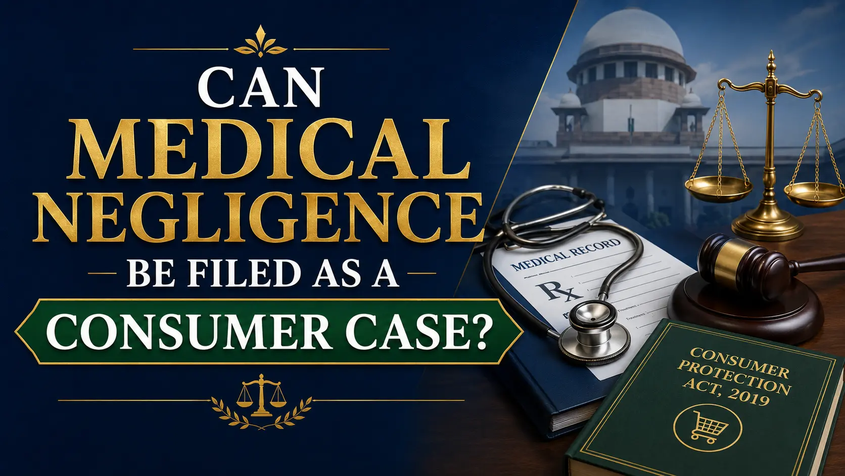 Can Medical Negligence Be Filed as a Consumer Case?