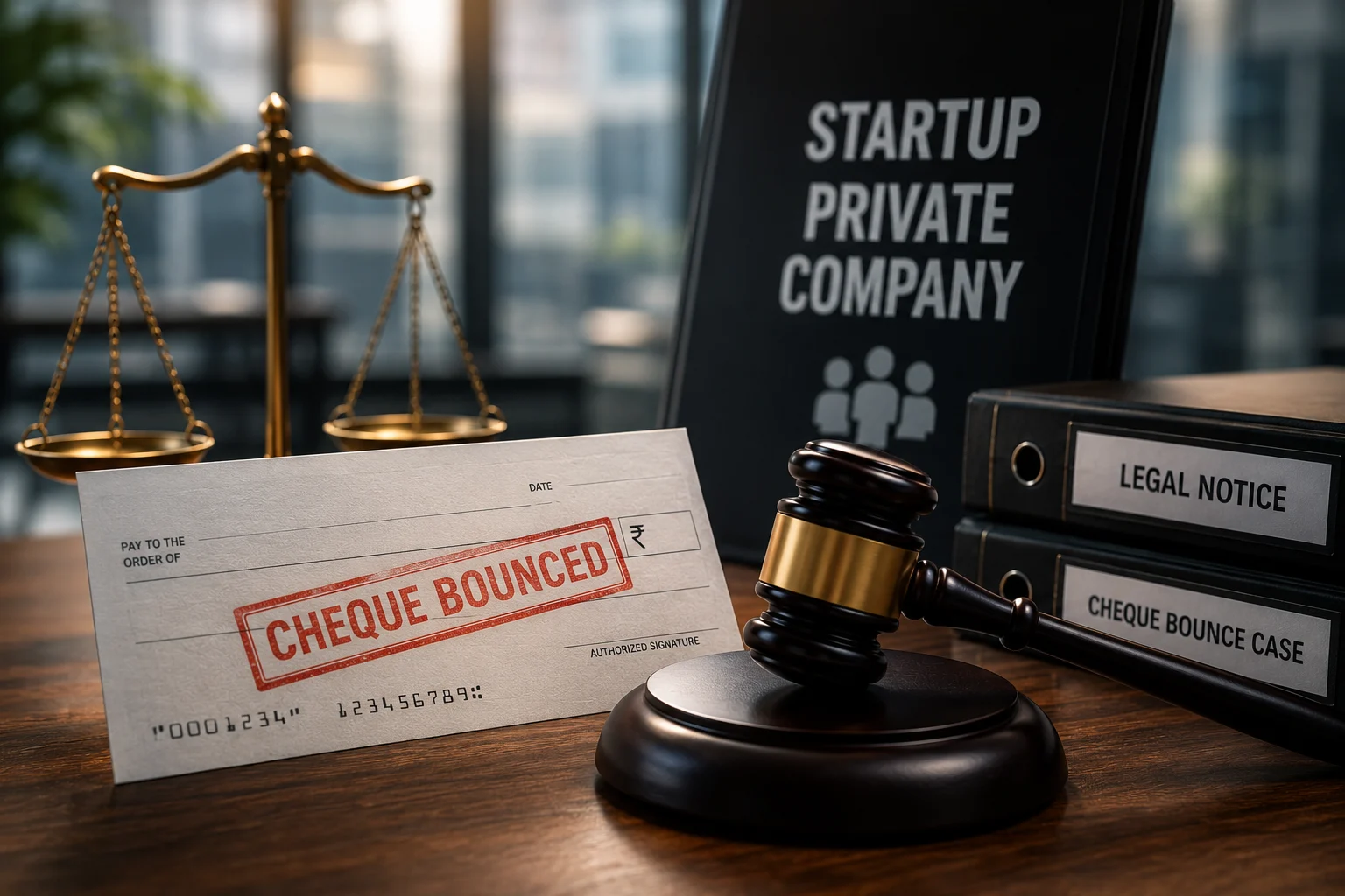 Cheque Bounce Cases Against Startups and Companies