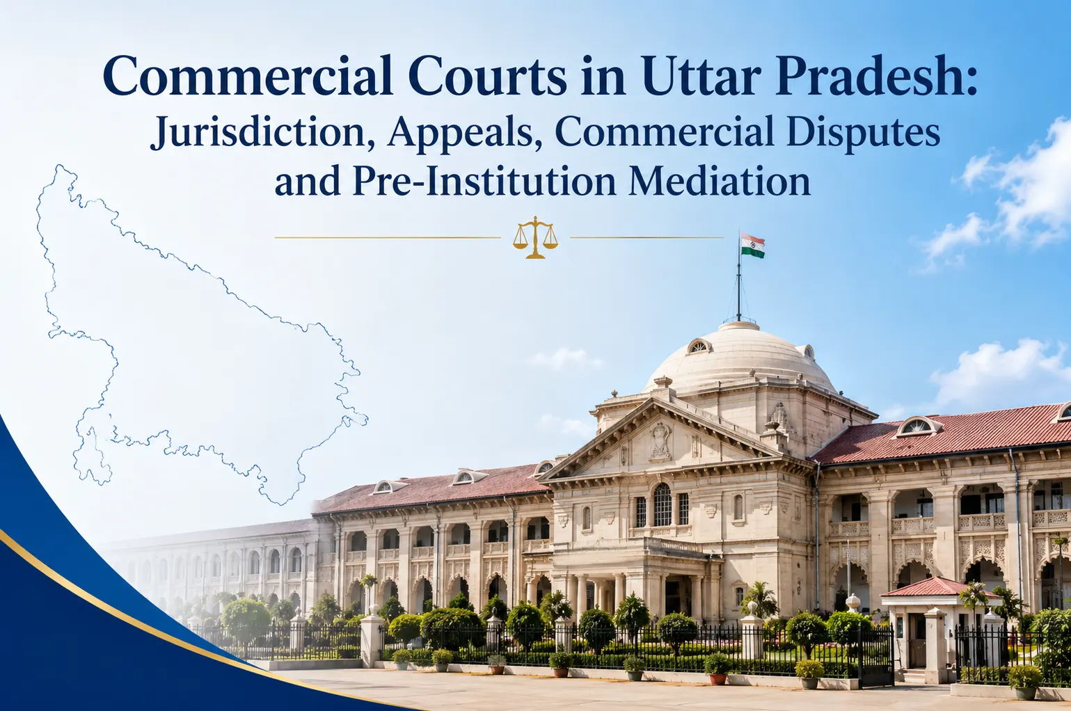 Commercial Courts in Uttar Pradesh: Jurisdiction, Appeals, Commercial Disputes and Pre-Institution Mediation