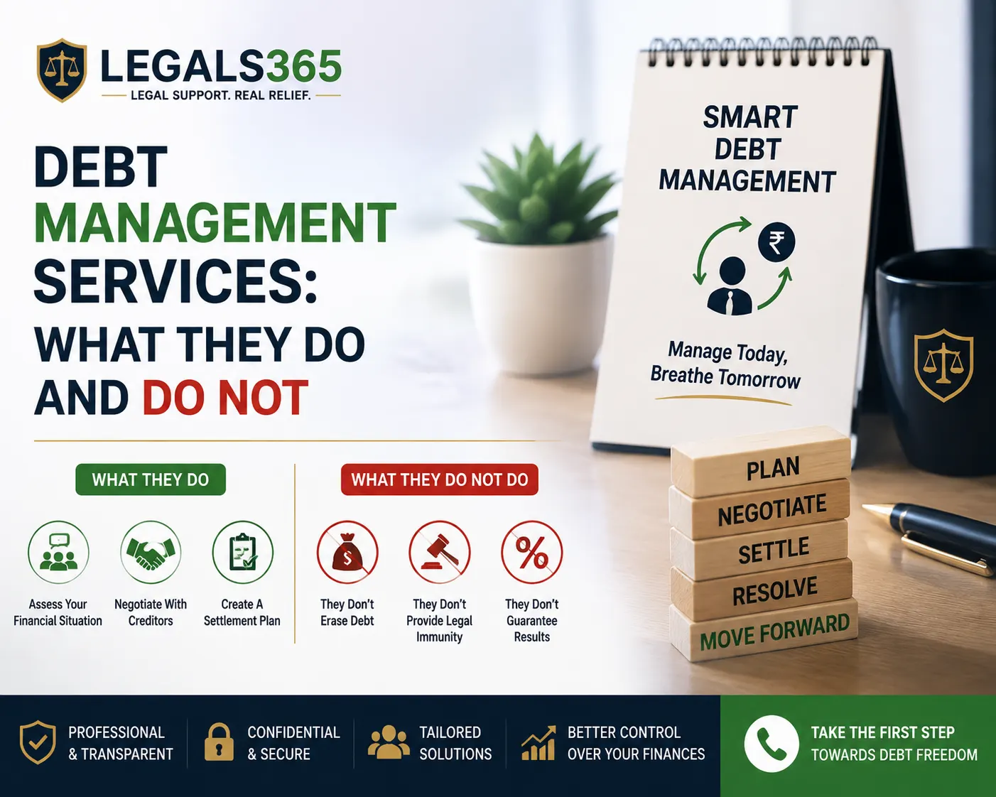 Debt Management Services: What They Do and do not