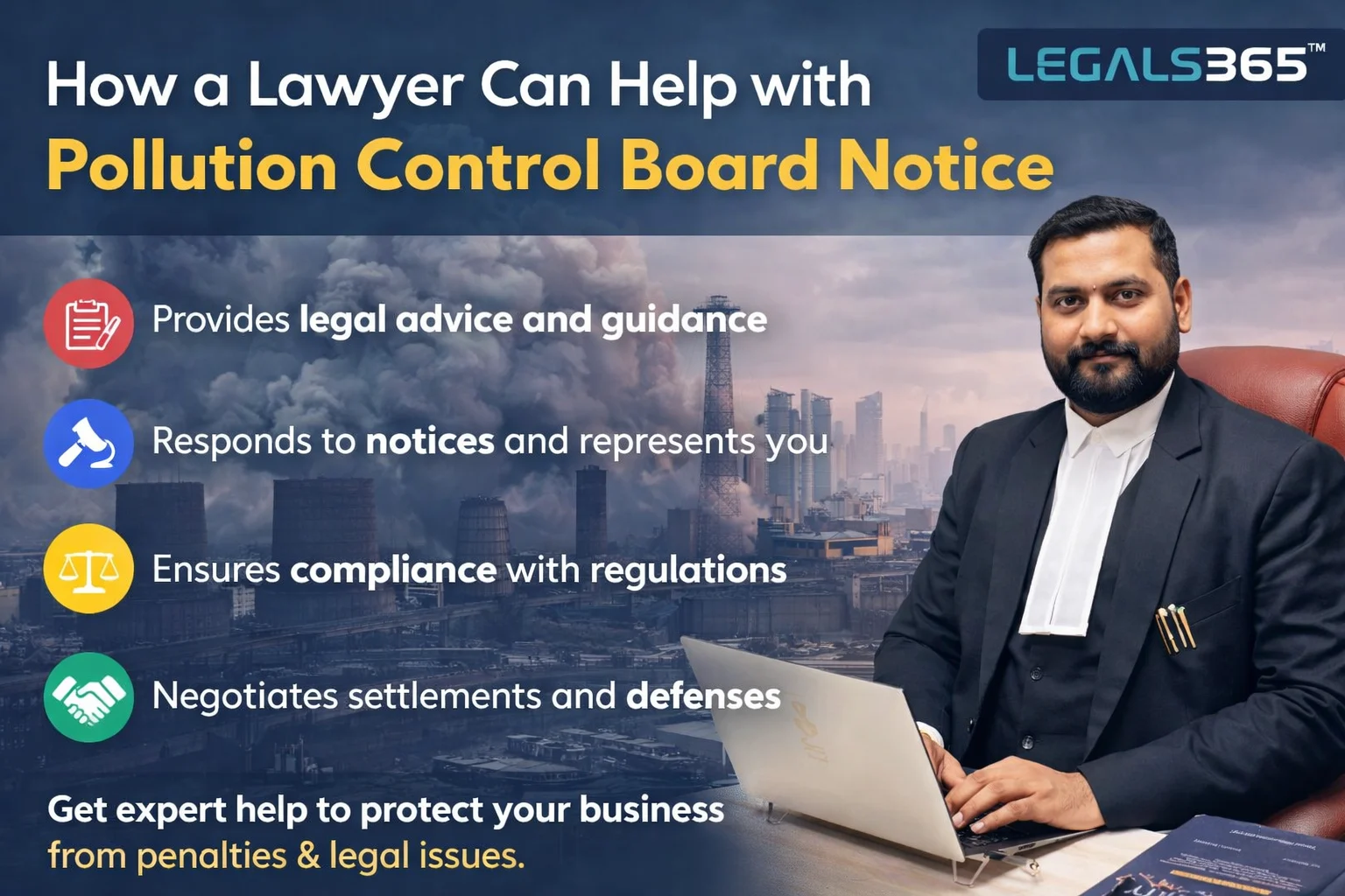 How a Lawyer Can Help with Pollution Control Board Notice