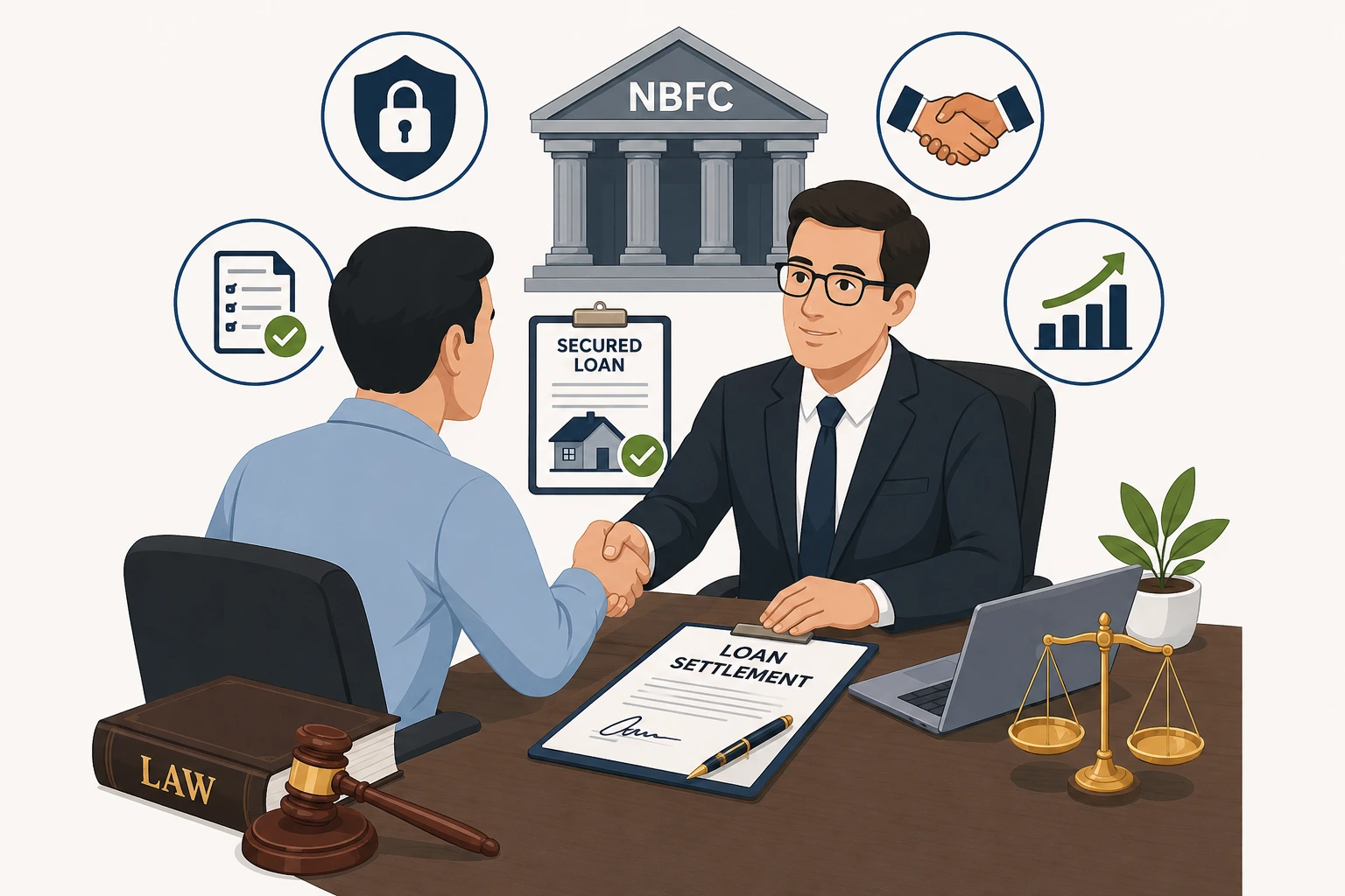 How Can a Lawyer Help You Negotiate a Secured Loan Settlement with an NBFC?