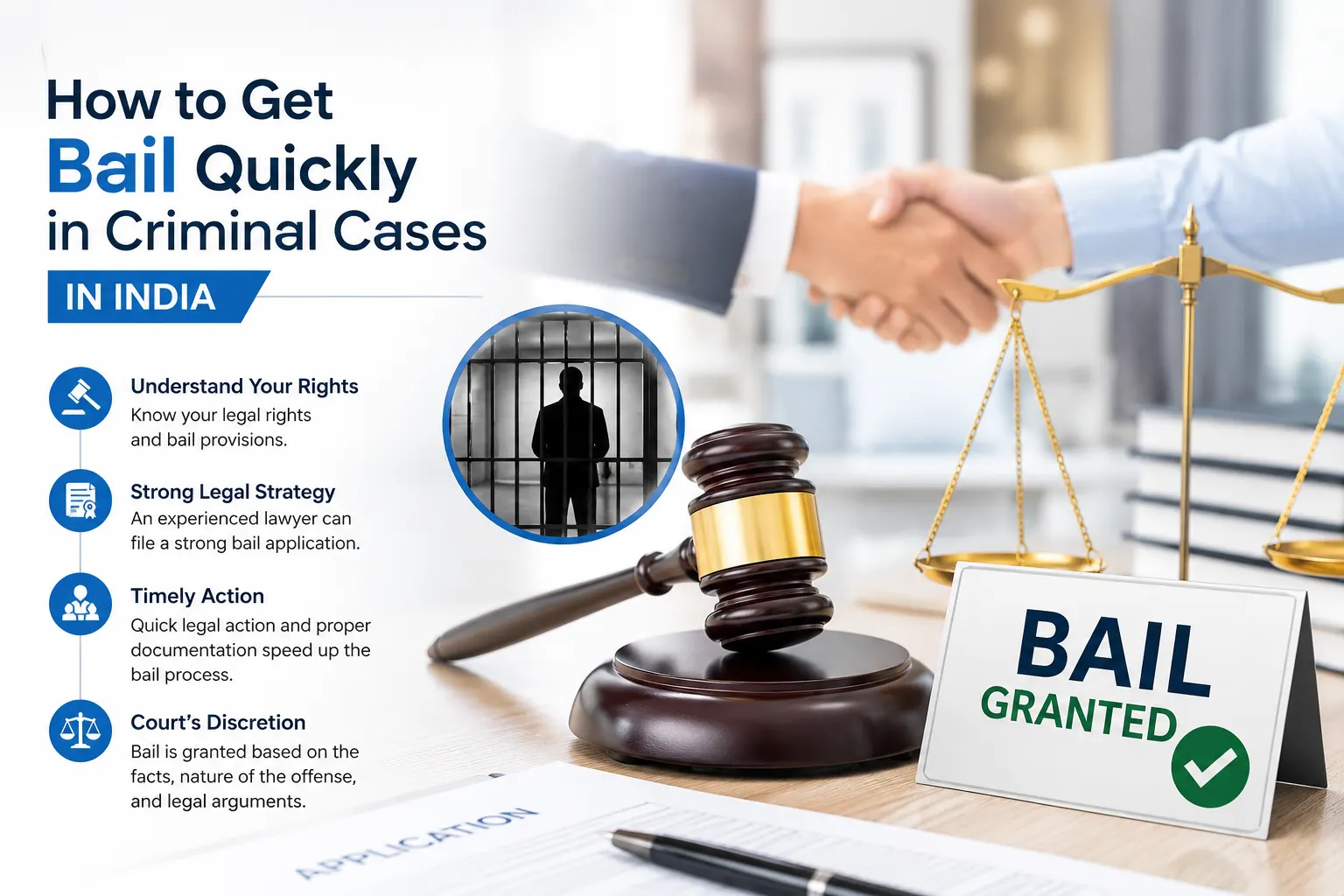 How to Get Bail Quickly in Criminal Cases