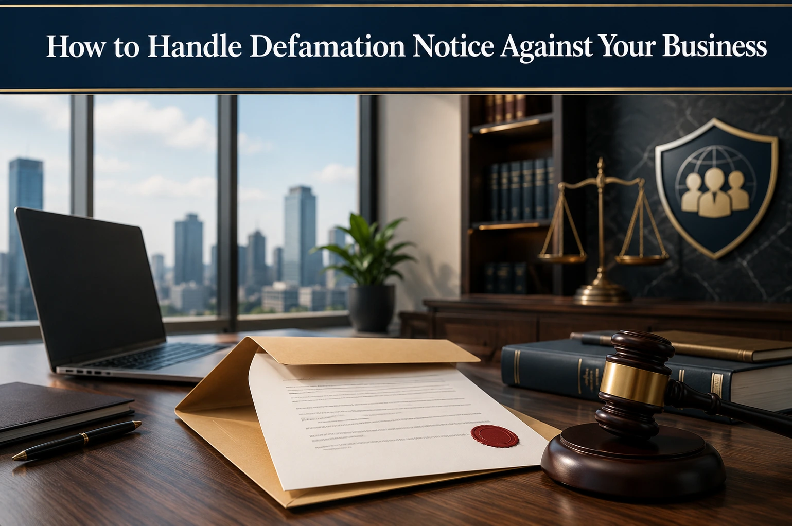 How to Handle Defamation Notice Against Your Business