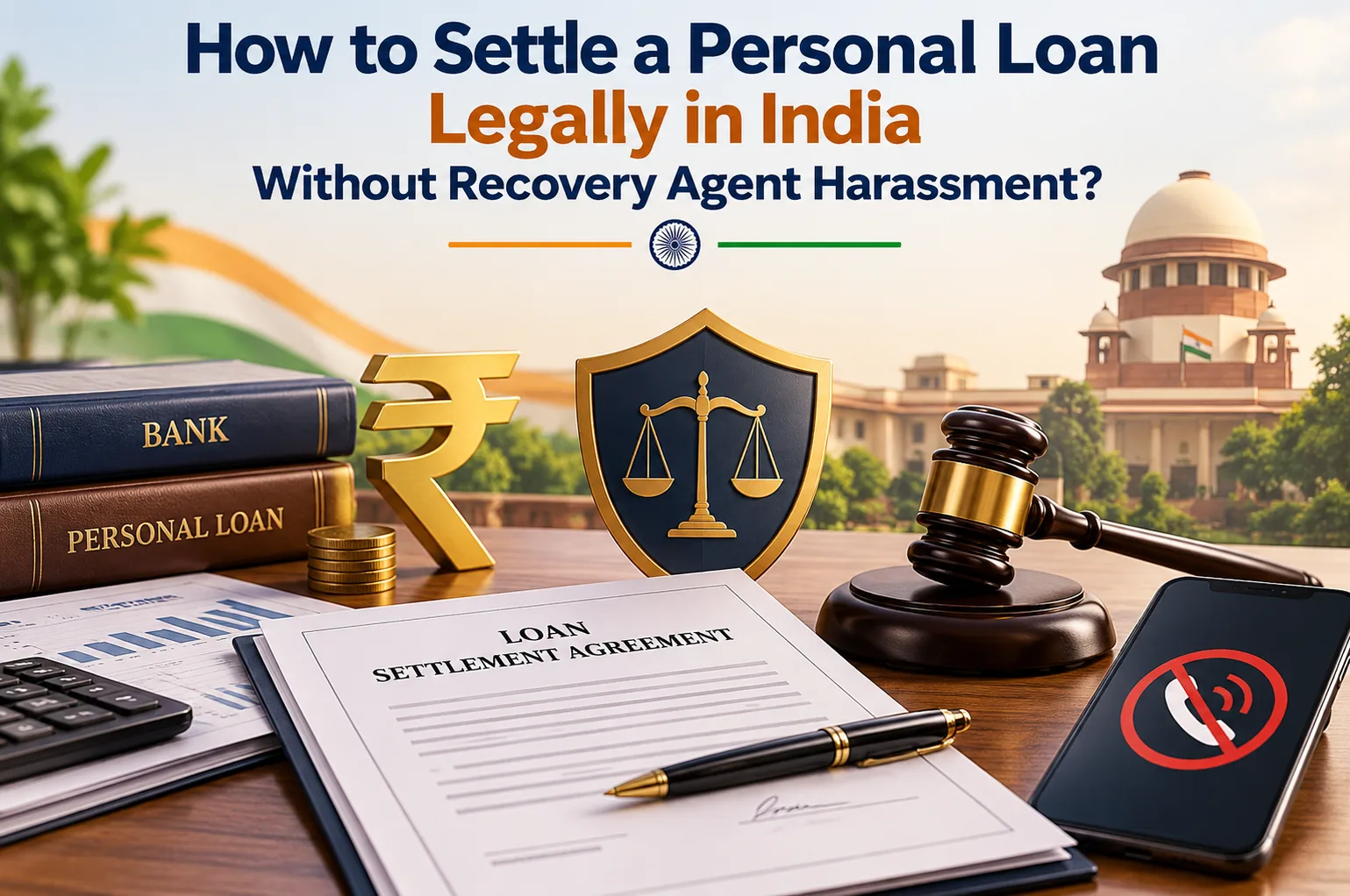 How to Settle a Personal Loan Legally in India Without Recovery Agent Harassment?