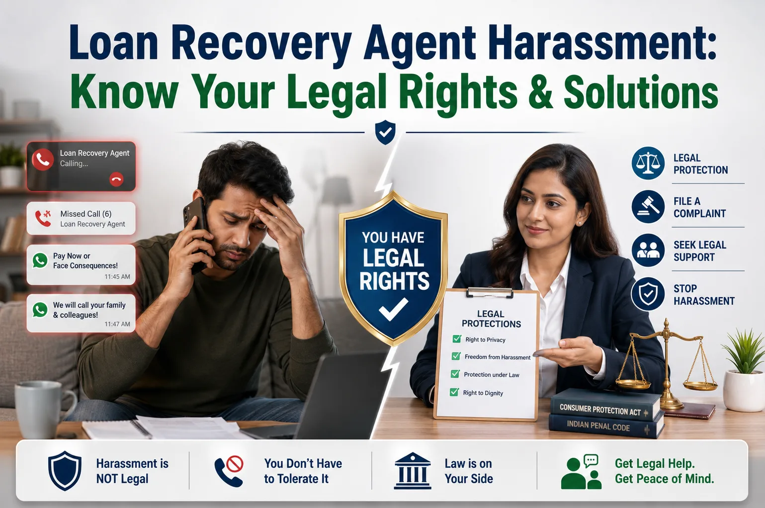 Loan Recovery Agent Harassment: Legal Rights & Solutions