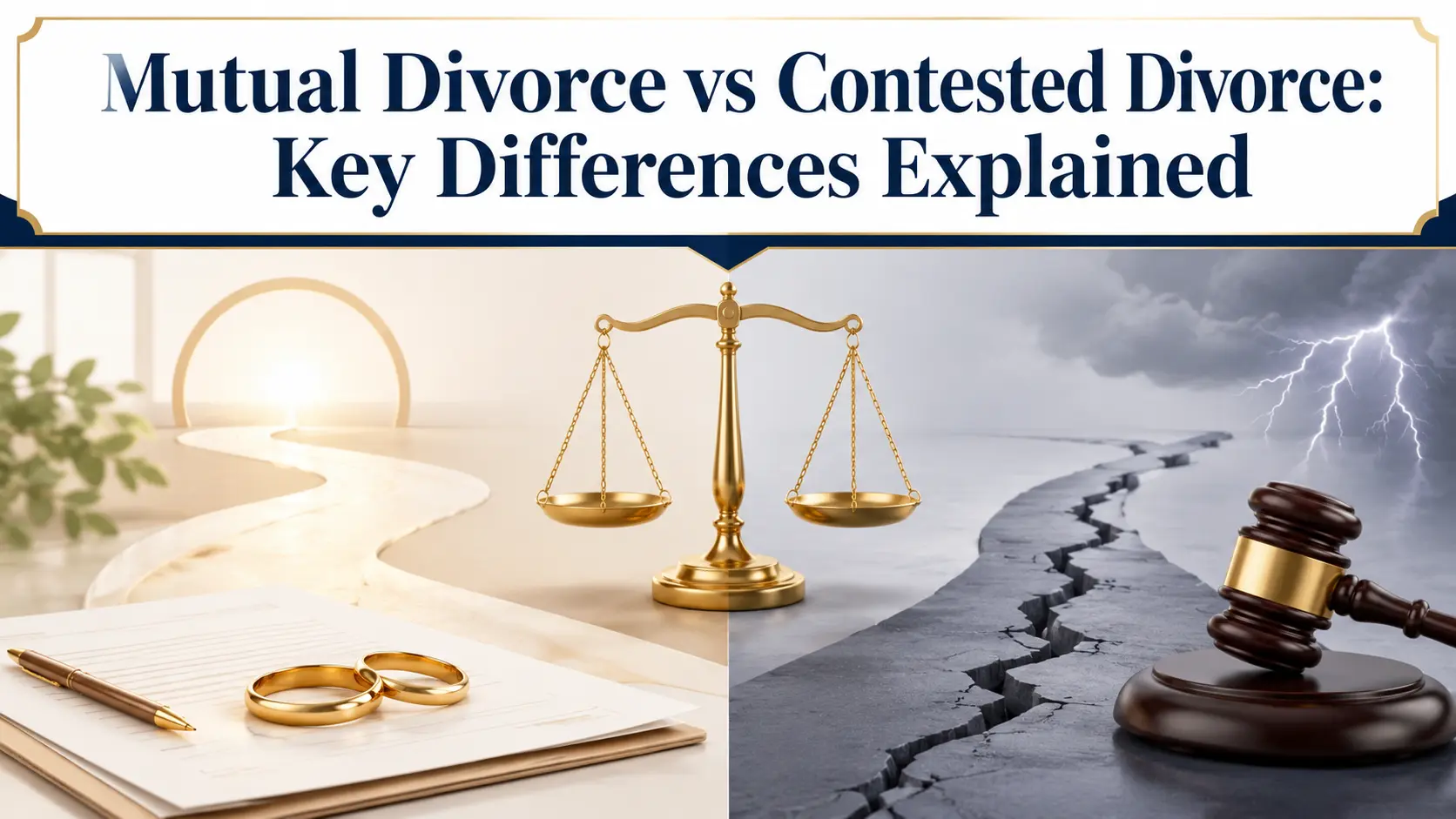 Mutual Divorce vs Contested Divorce: Key Differences Explained