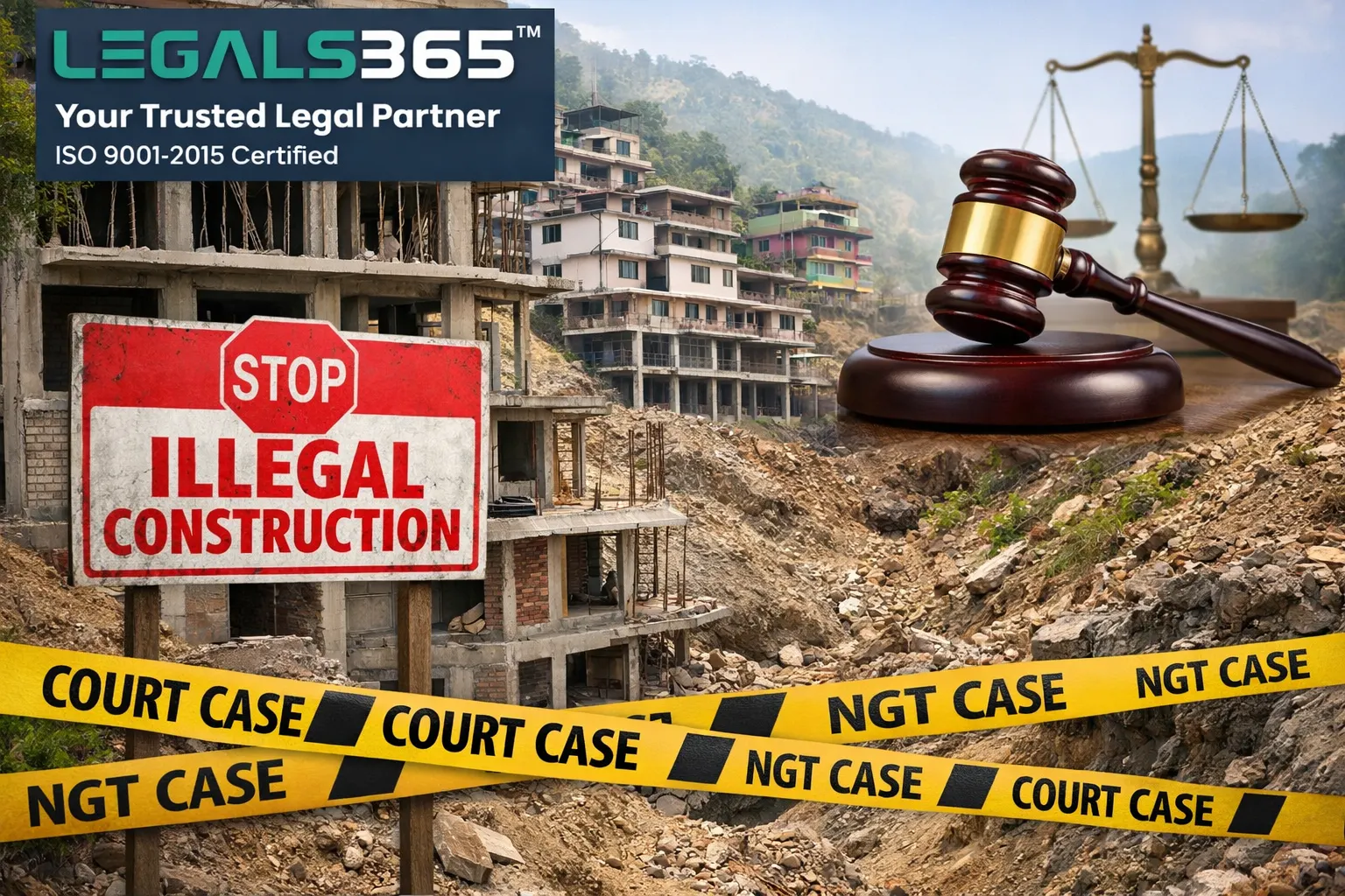 NGT Case for Illegal Construction