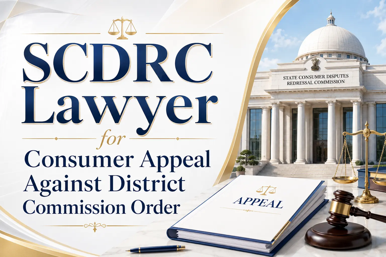 SCDRC Lawyer for Consumer Appeal Against District Order
