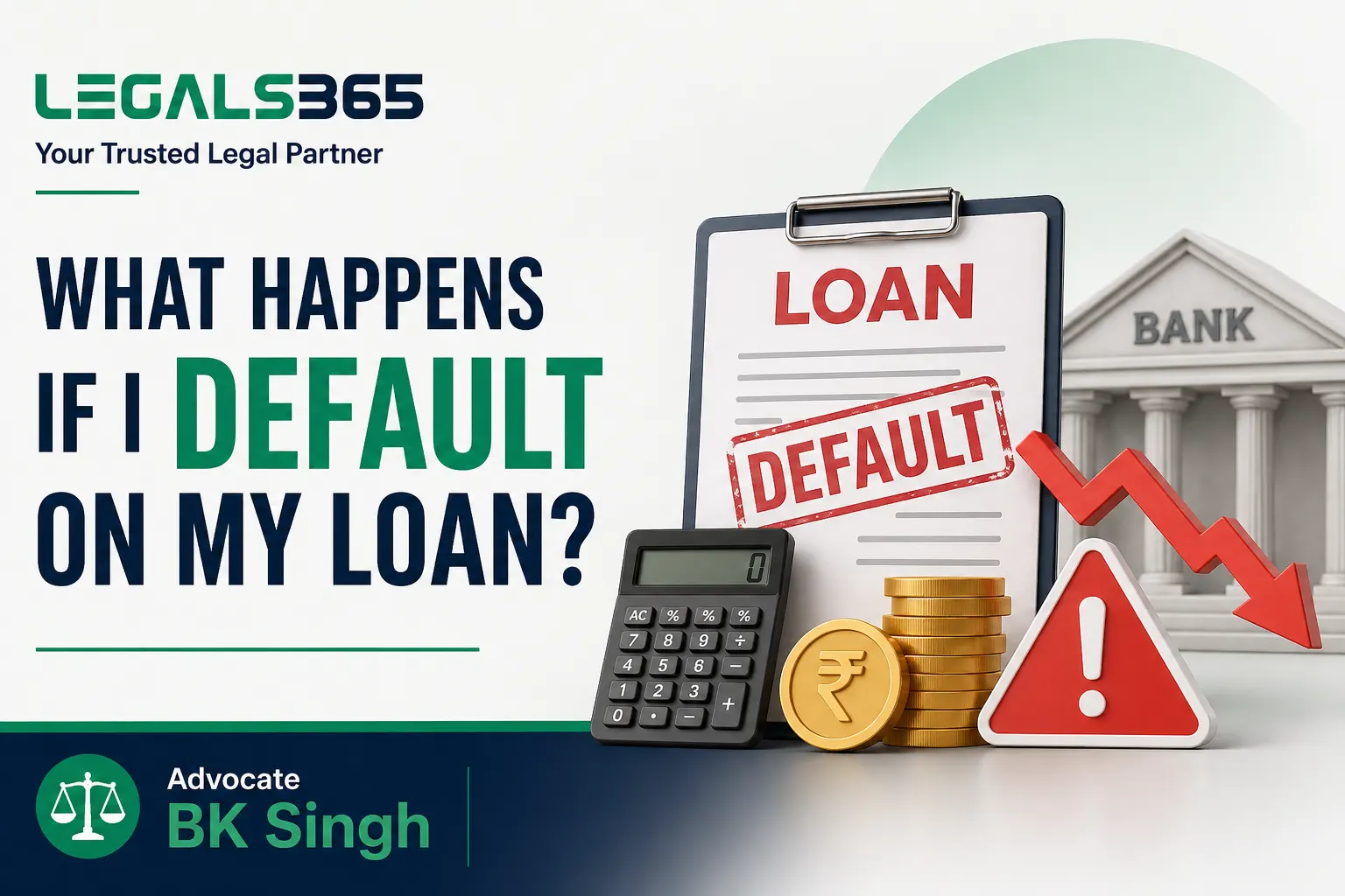 What happens if I default on my loan?