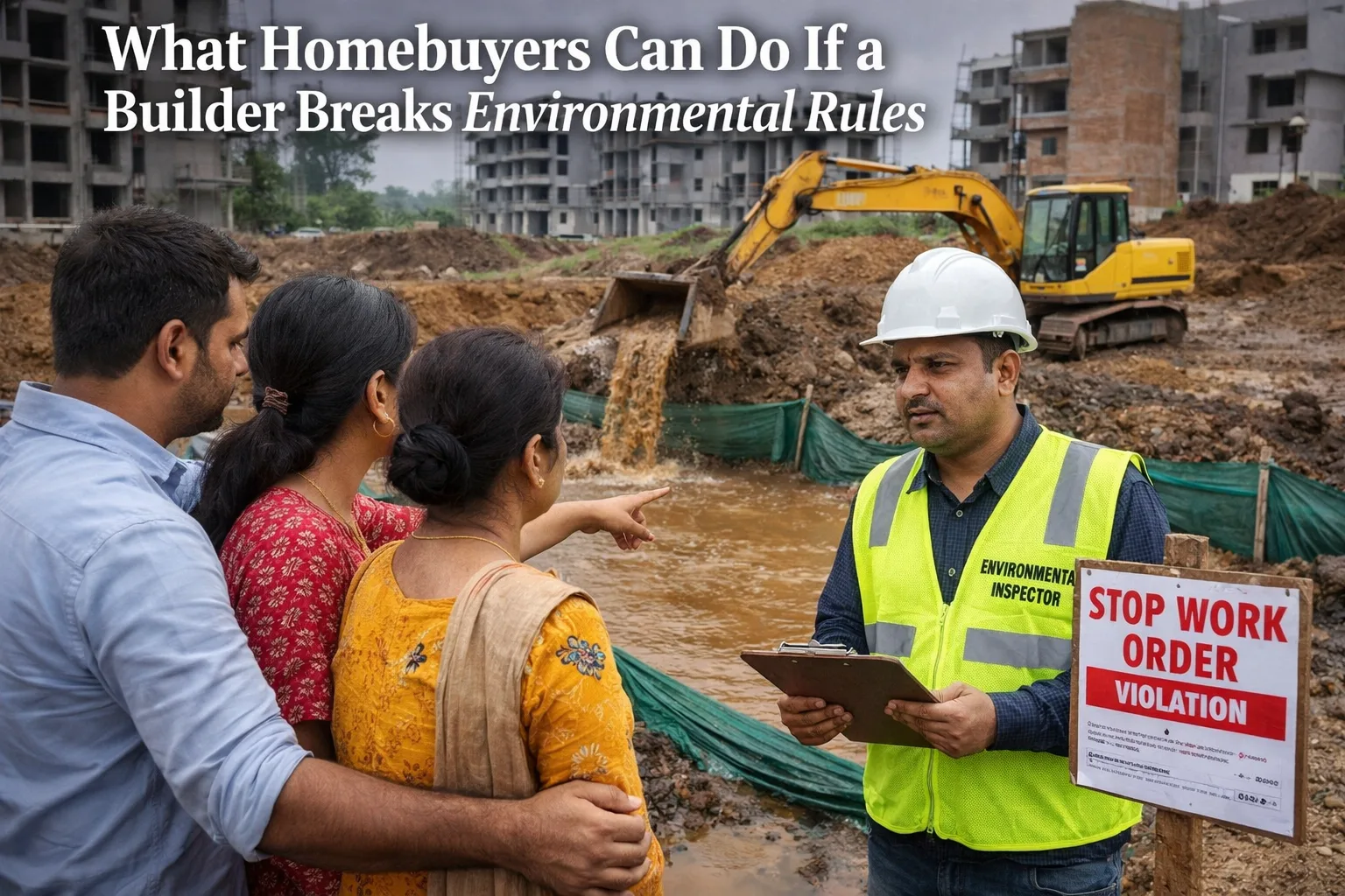 What Homebuyers Can Do If a Builder Breaks Environmental Rules