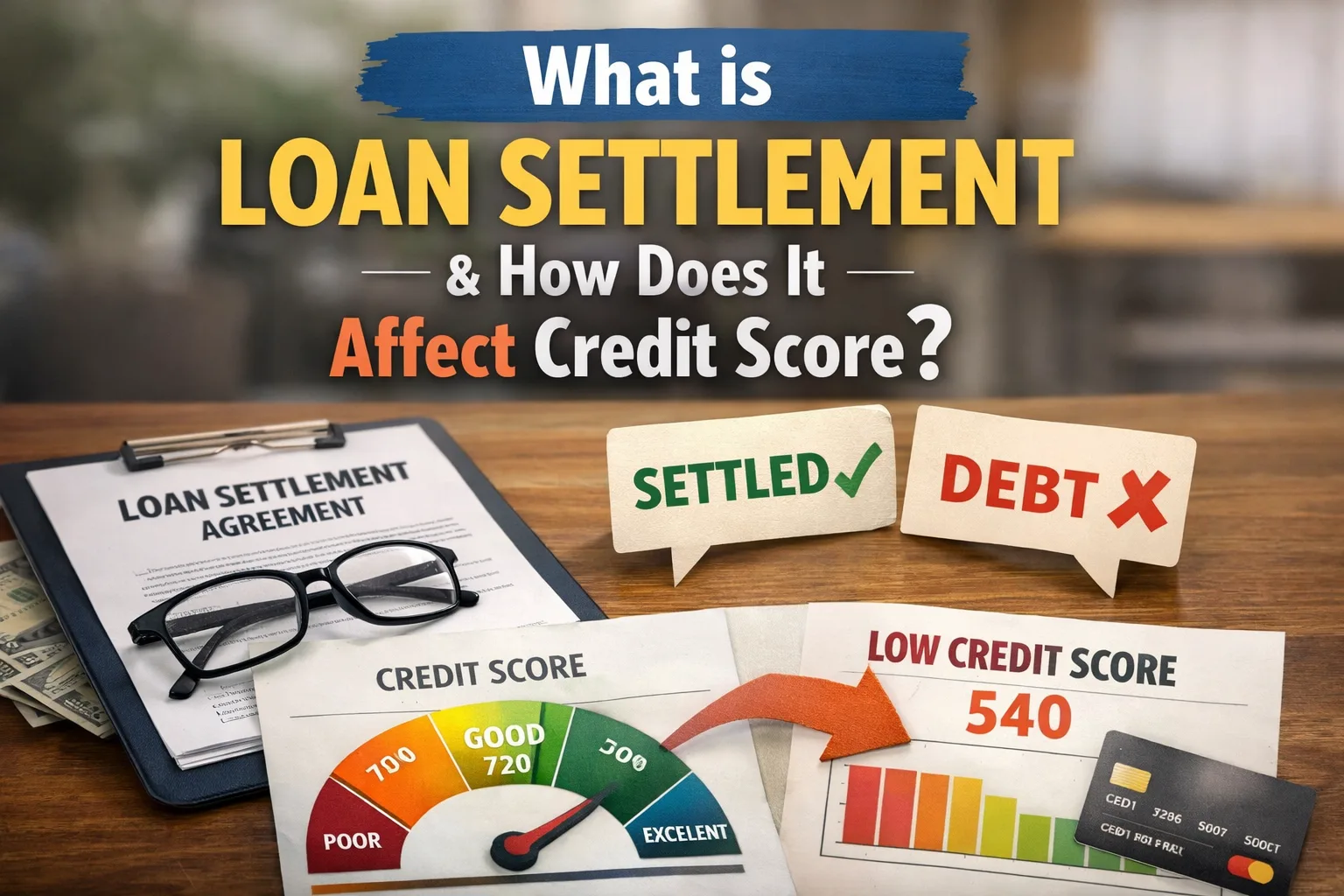 What is Loan Settlement & How Does Affect Credit Score
