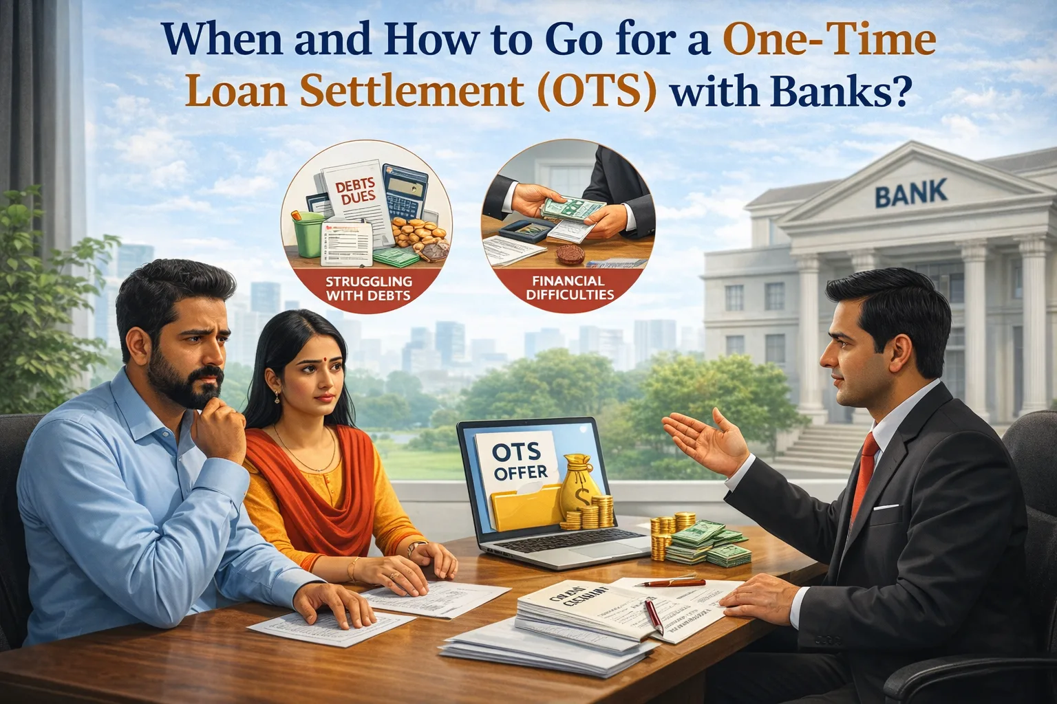 When and How to Go for a One-Time Loan Settlement (OTS) with Banks?