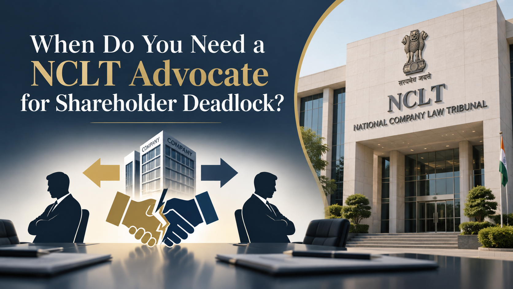 When Do You Need a NCLT advocate for shareholder deadlock?